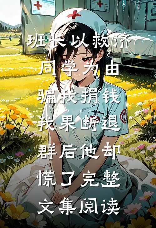 班长以救济同学为由骗我捐钱，我果断退群后他却慌了完整文集阅读