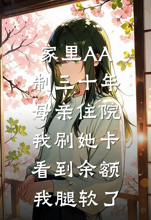 家里AA制三十年，母亲住院我刷她卡，看到余额我腿软了