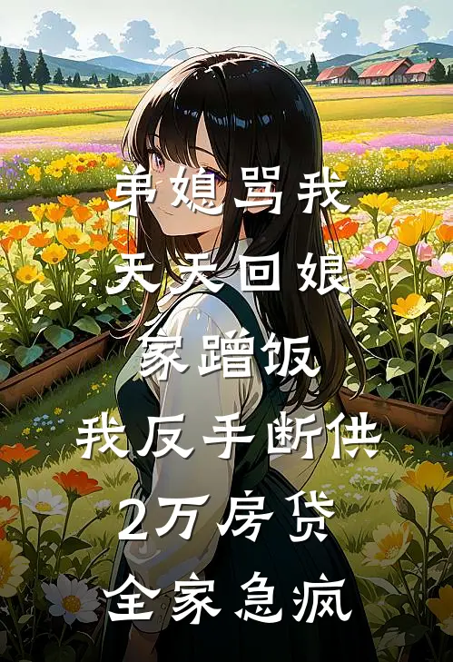 弟媳骂我天天回娘家蹭饭，我反手断供2万房贷全家急疯