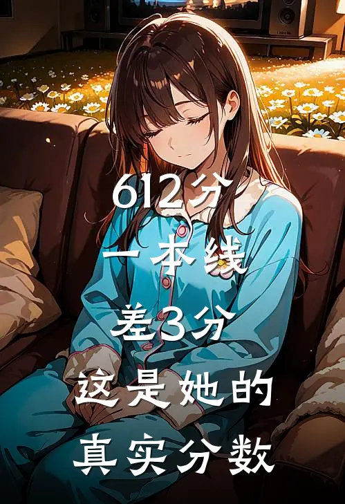 612分，一本线差3分，这是她的真实分数