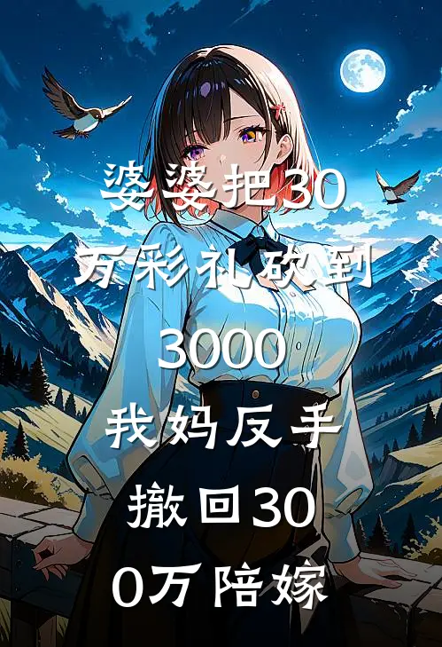 婆婆把30万彩礼砍到3000，我妈反手撤回300万陪嫁