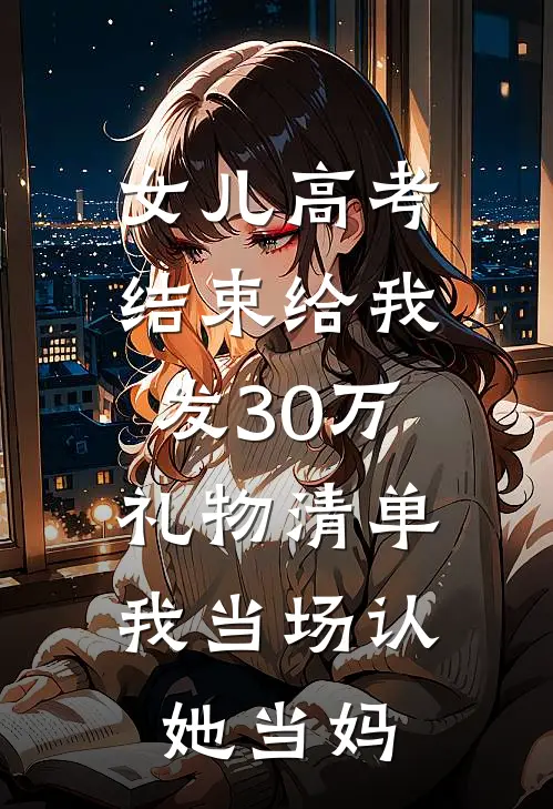 女儿高考结束给我发30万礼物清单，我当场认她当妈