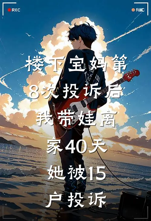 楼下宝妈第8次投诉后，我带娃离家40天，她被15户投诉