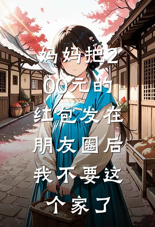 妈妈把200元的红包发在朋友圈后，我不要这个家了