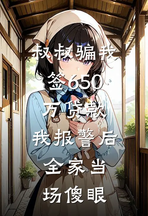 叔叔骗我签650万贷款，我报警后，全家当场傻眼