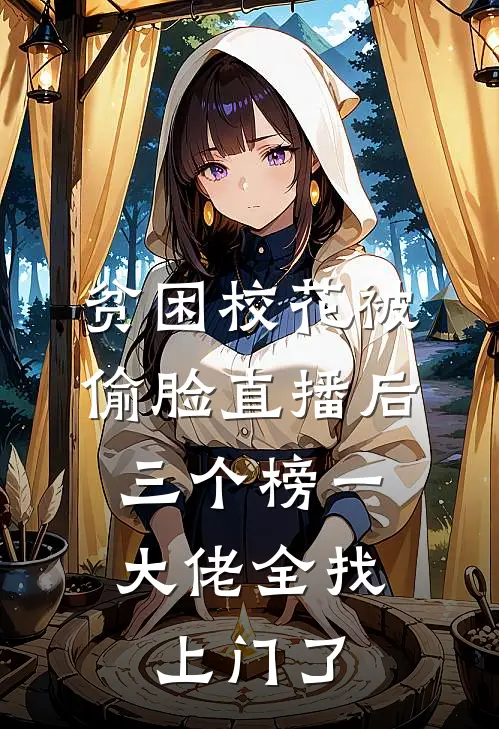 贫困校花被偷脸直播后，三个榜一大佬全找上门了