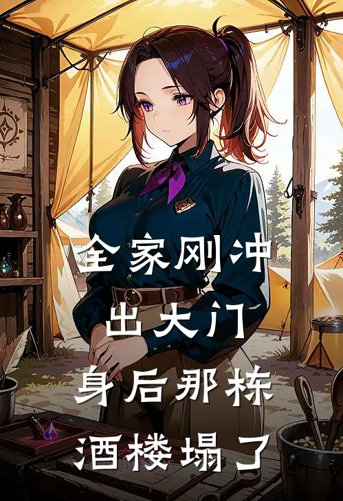 全家刚冲出大门，身后那栋酒楼塌了