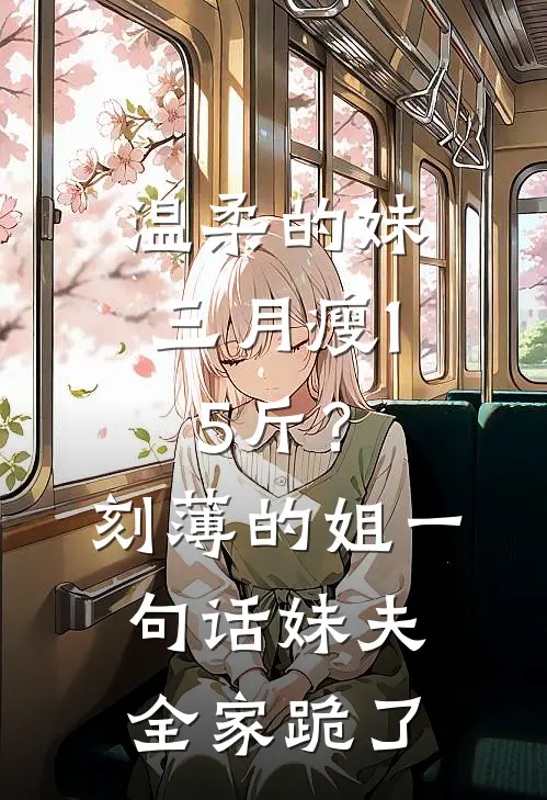 温柔的妹三月瘦15斤？刻薄的姐一句话，妹夫全家跪了