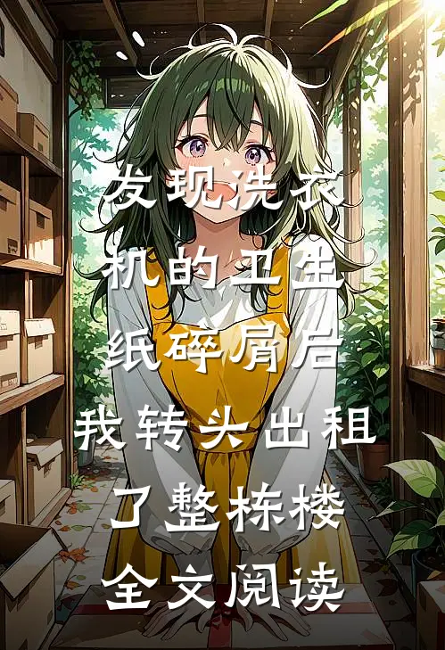 发现洗衣机的卫生纸碎屑后，我转头出租了整栋楼全文阅读