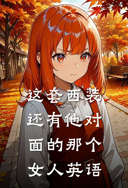 这套西装还有他对面的那个女人英语