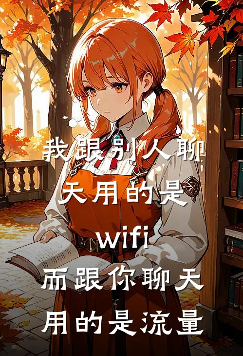 我跟别人聊天用的是wifi,而跟你聊天,用的是流量