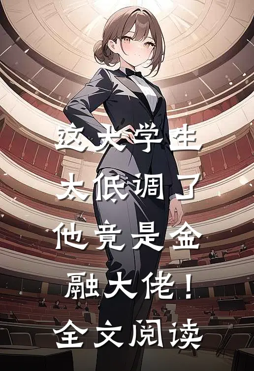这大学生太低调了，他竟是金融大佬！全文阅读