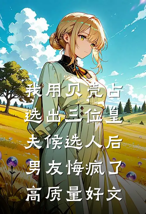 我用贝壳占选出三位皇夫候选人后，男友悔疯了高质量好文