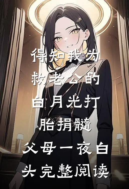 得知我为救老公的白月光打胎捐髓，父母一夜白头完整阅读