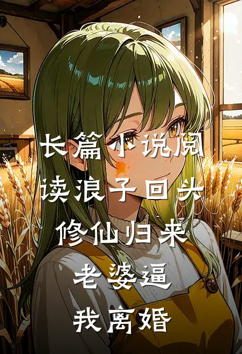 长篇小说阅读浪子回头：修仙归来，老婆逼我离婚