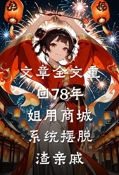文章全文重回78年，姐用商城系统摆脱渣亲戚