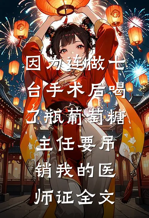 因为连做七台手术后喝了瓶葡萄糖，主任要吊销我的医师证全文