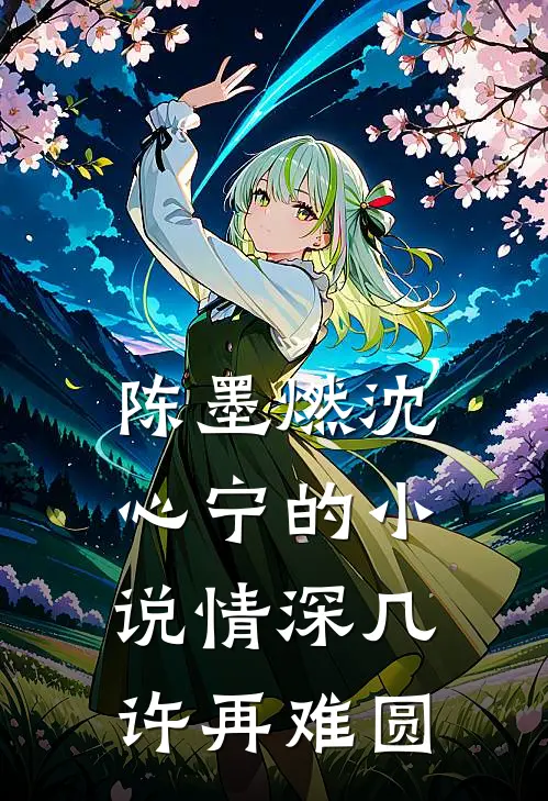 陈墨燃沈心宁的小说情深几许再难圆