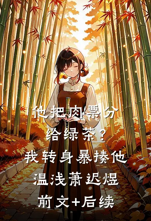 他把肉票分给绿茶？我转身暴揍他温浅萧迟煜前文+后续