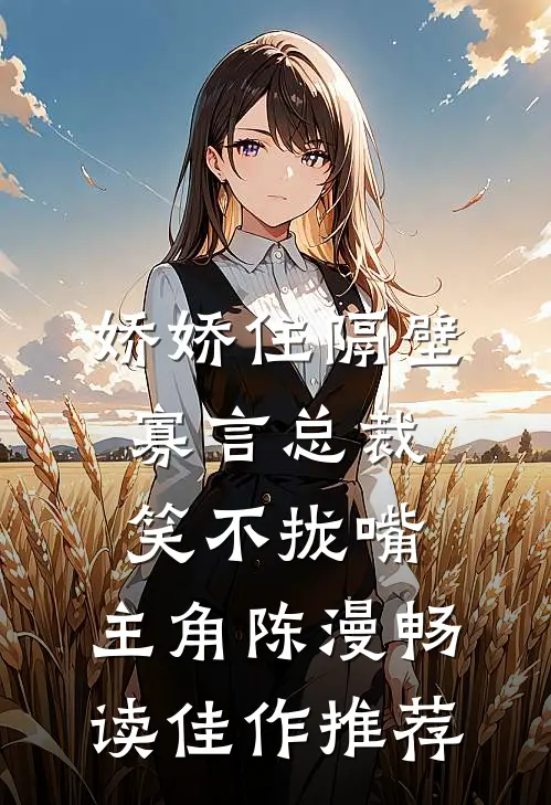 娇娇住隔壁,寡言总裁笑不拢嘴,主角陈漫畅读佳作推荐