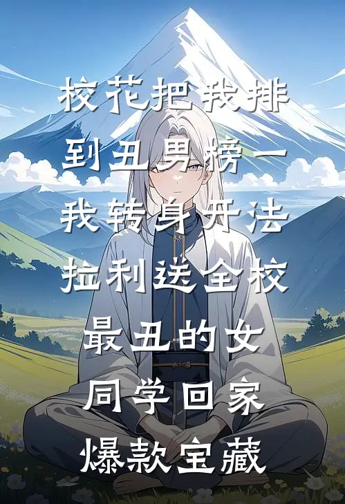 校花把我排到丑男榜一，我转身开法拉利送全校最丑的女同学回家爆款宝藏