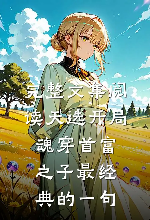 完整文集阅读天选开局,魂穿首富之子最经典的一句