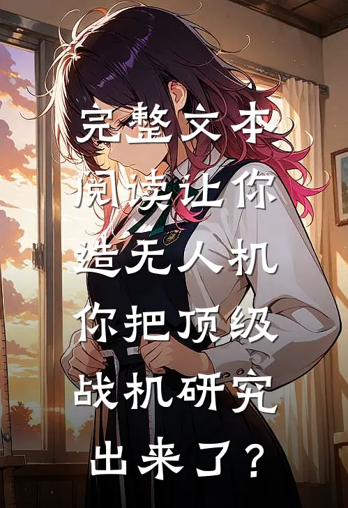 完整文本阅读让你造无人机，你把顶级战机研究出来了？