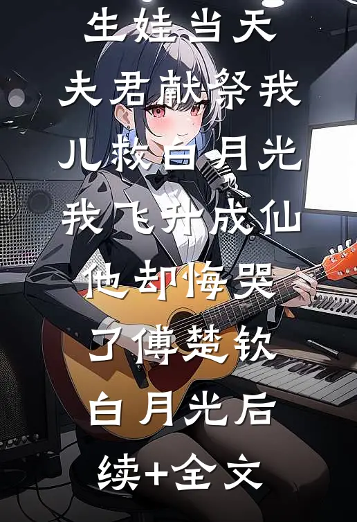 生娃当天，夫君献祭我儿救白月光，我飞升成仙，他却悔哭了傅楚钦白月光后续+全文