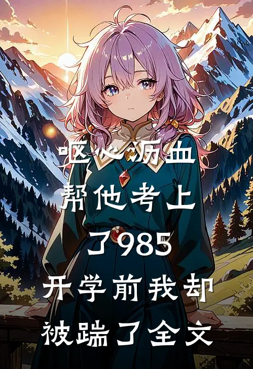 呕心沥血帮他考上了985，开学前我却被踹了全文