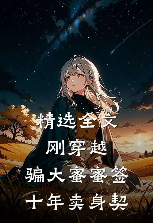 精选全文刚穿越，骗大蜜蜜签十年卖身契