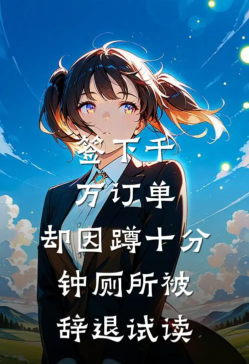 签下千万订单，却因蹲十分钟厕所被辞退试读
