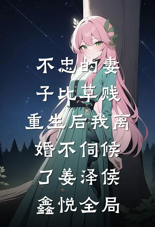 不忠的妻子比草贱，重生后我离婚不伺候了姜泽侯鑫悦全局