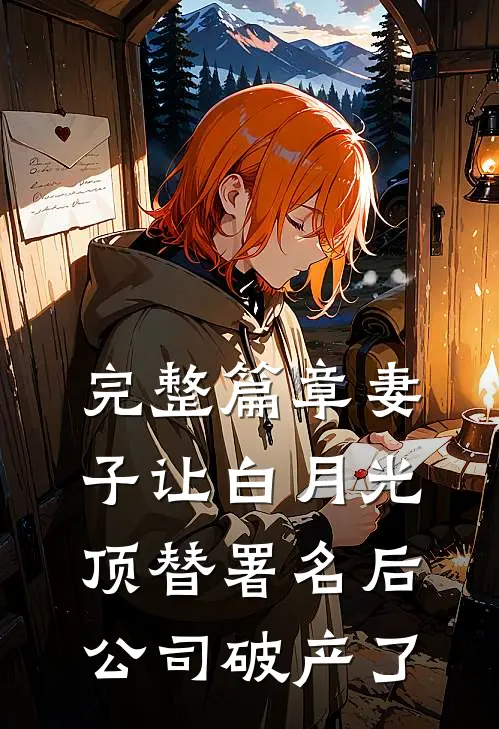 完整篇章妻子让白月光顶替署名后，公司破产了