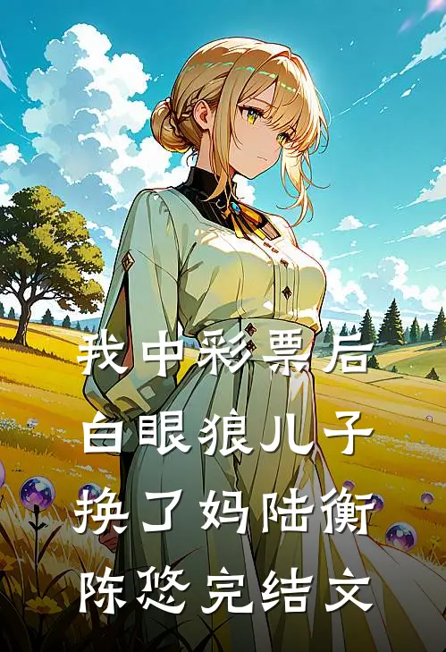 我中彩票后，白眼狼儿子换了妈陆衡陈悠完结文