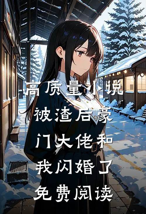 高质量小说被渣后豪门大佬和我闪婚了免费阅读
