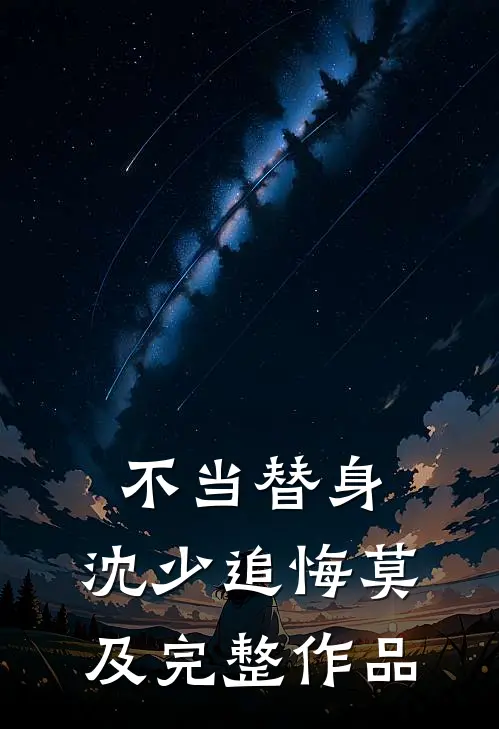 不当替身，沈少追悔莫及完整作品