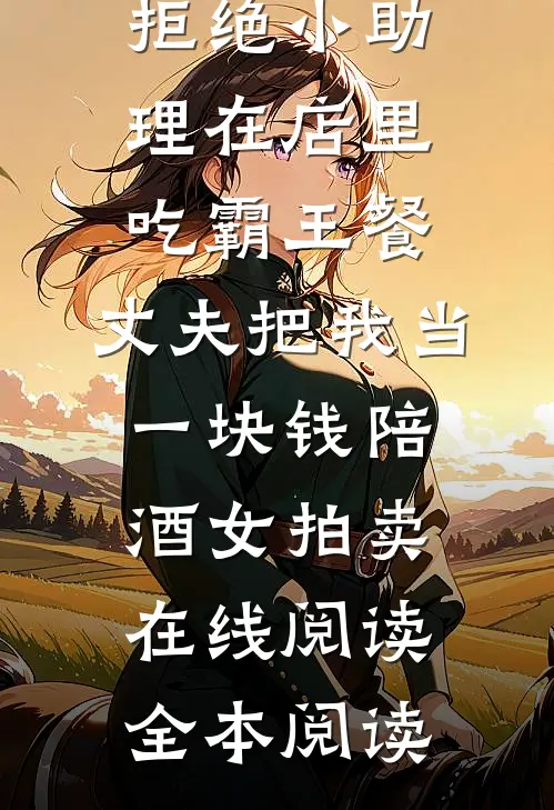 拒绝小助理在店里吃霸王餐，丈夫把我当一块钱陪酒女拍卖在线阅读全本阅读