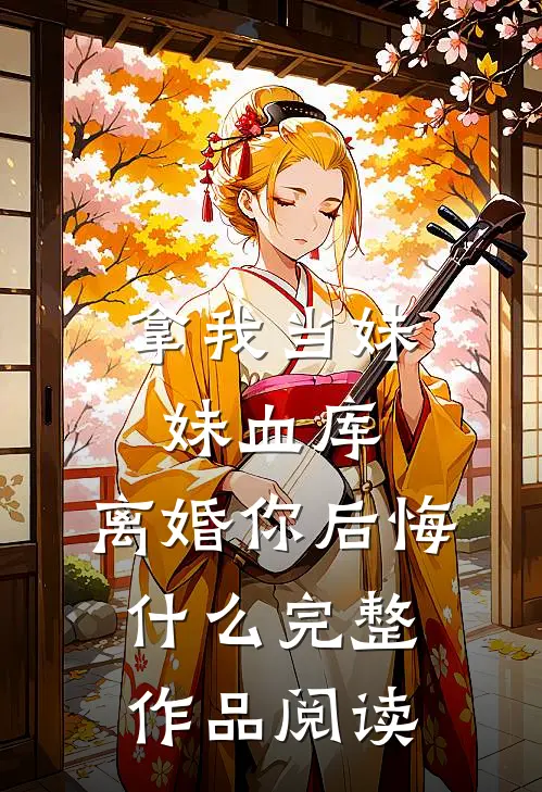 拿我当妹妹血库，离婚你后悔什么完整作品阅读