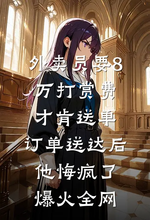 外卖员要8万打赏费才肯送单，订单送达后他悔疯了爆火全网