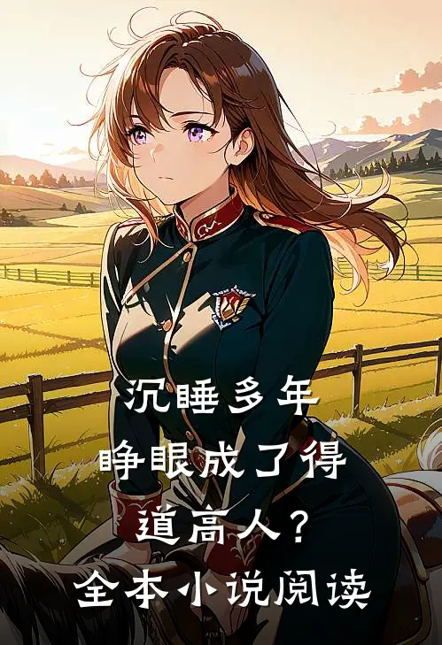 沉睡多年，睁眼成了得道高人？全本小说阅读