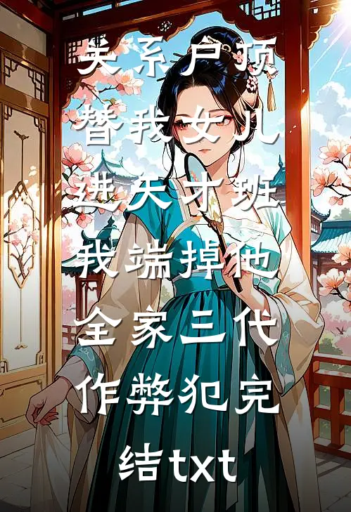 关系户顶替我女儿进天才班，我端掉他全家三代作弊犯完结txt