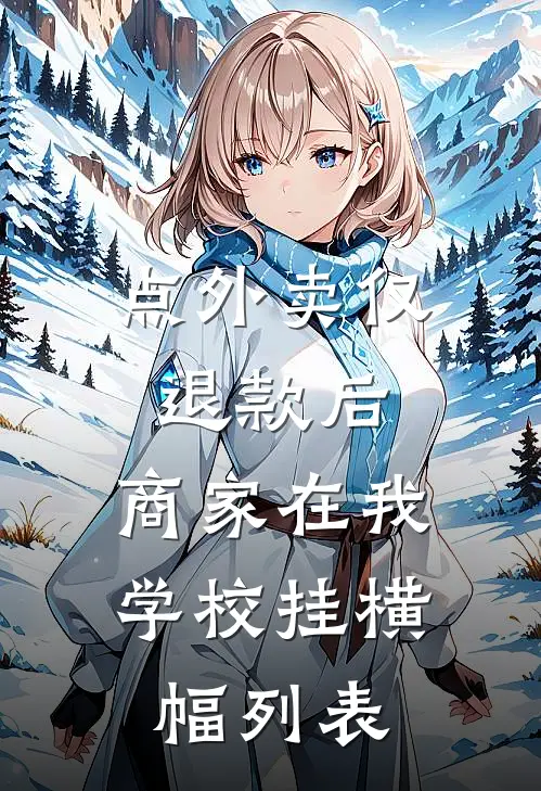 点外卖仅退款后，商家在我学校挂横幅列表