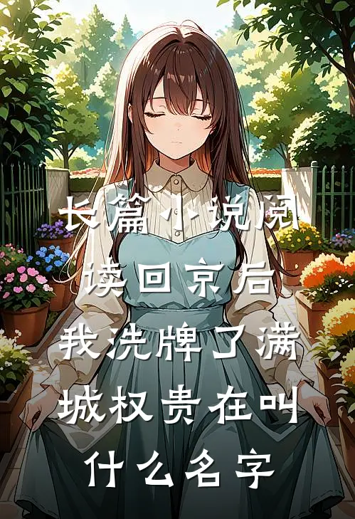 长篇小说阅读回京后,我洗牌了满城权贵在叫什么名字