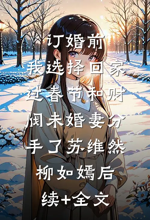 订婚前，我选择回家过春节和财阀未婚妻分手了苏维然柳如嫣后续+全文