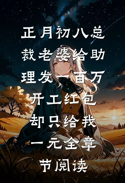 正月初八总裁老婆给助理发一百万开工红包，却只给我一元全章节阅读