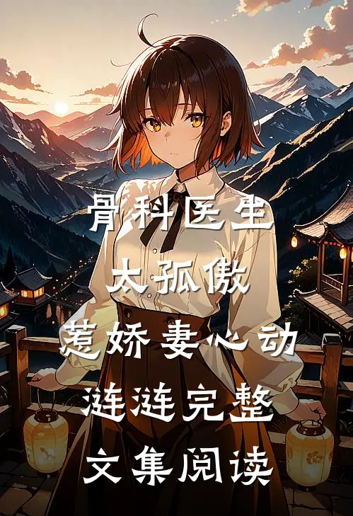 骨科医生太孤傲，惹娇妻心动涟涟完整文集阅读