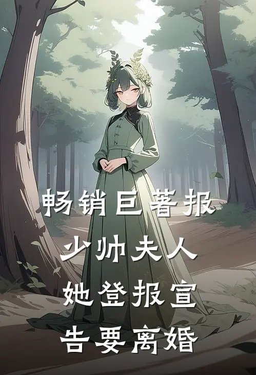 畅销巨著报，少帅夫人她登报宣告要离婚