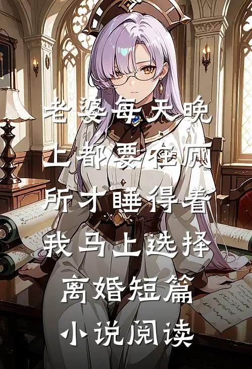 老婆每天晚上都要在厕所才睡得着，我马上选择离婚短篇小说阅读