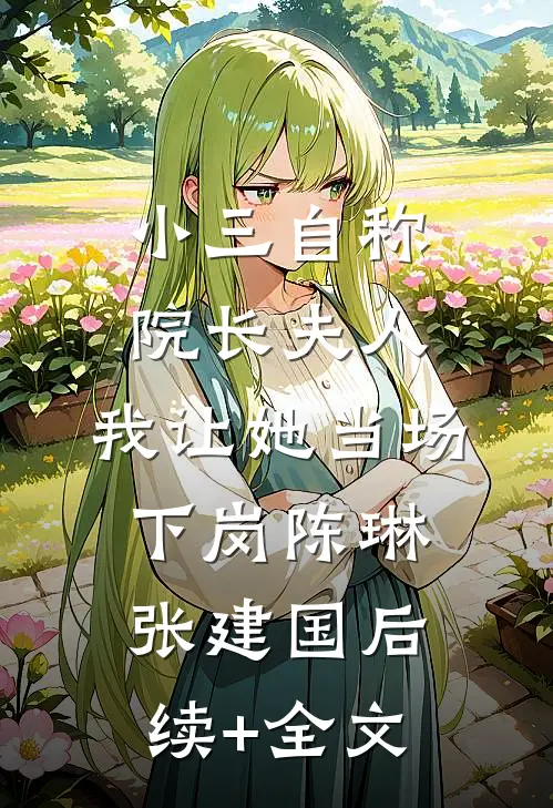 小三自称院长夫人，我让她当场下岗陈琳张建国后续+全文