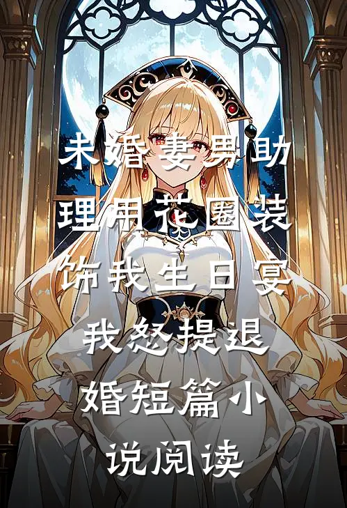 未婚妻男助理用花圈装饰我生日宴，我怒提退婚短篇小说阅读